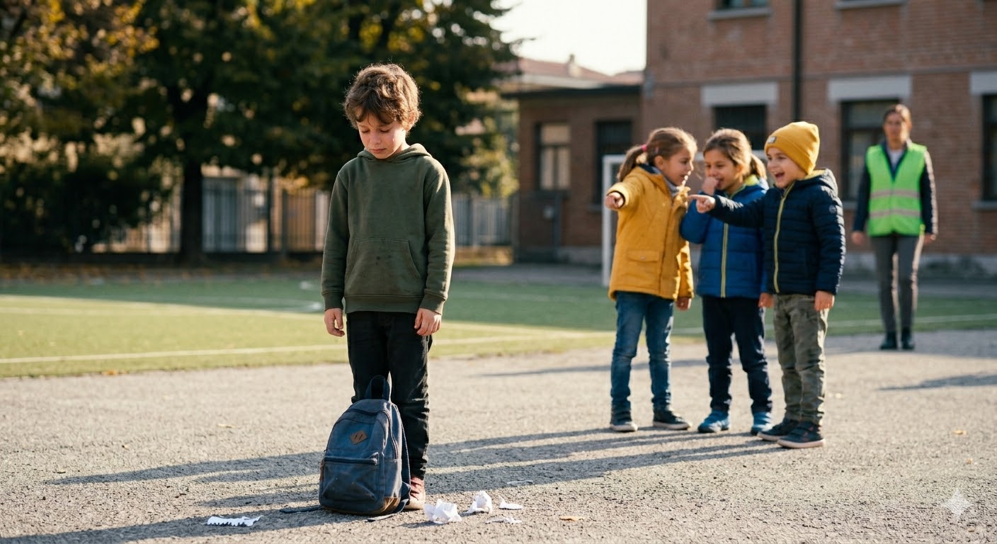Bullismo nei bambini: come riconoscerlo e aiutare tuo figlio